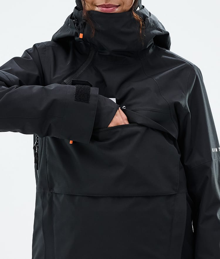 Montec Dune W Snowboardjacka Dam Black Renewed, Bild 9 av 9