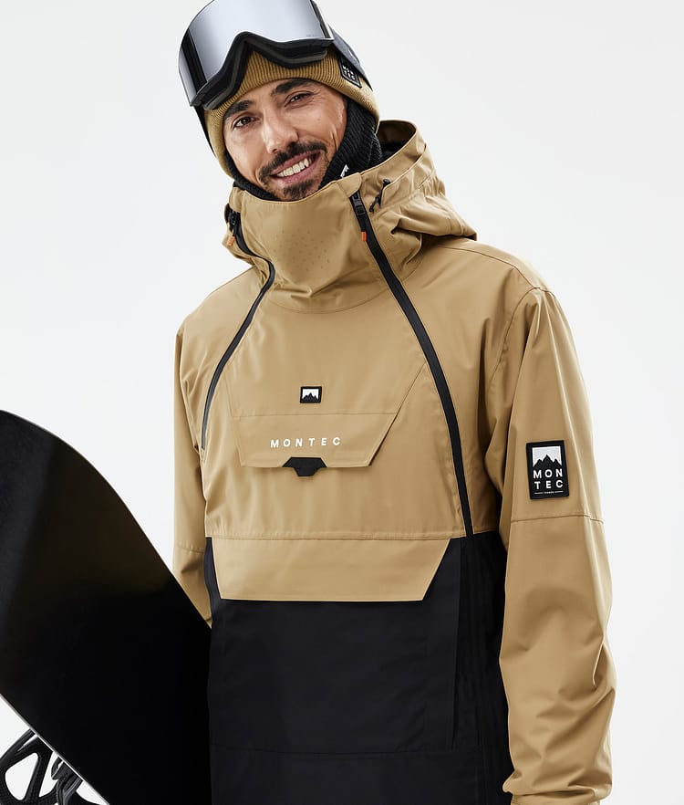 Montec Doom Snowboardjacka Herr Gold/Black