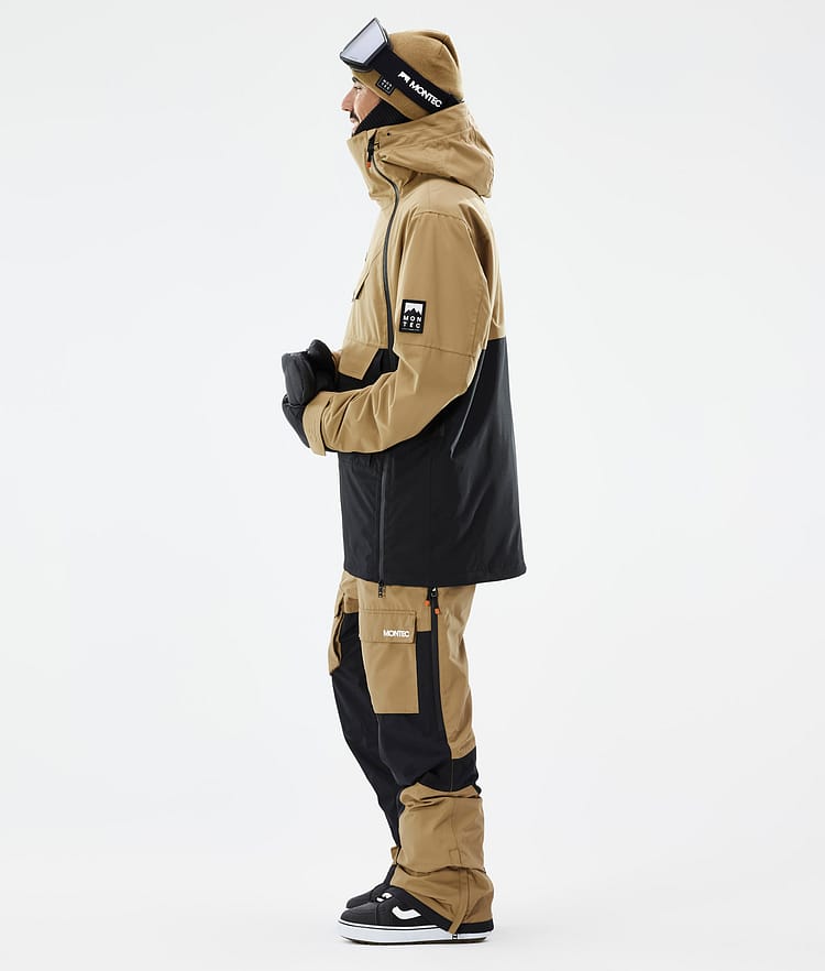 Montec Doom Snowboardjacka Herr Gold/Black