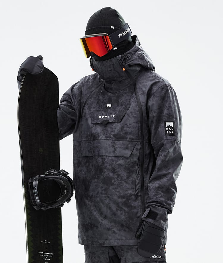 Montec Doom Snowboardjacka Herr Black Tiedye