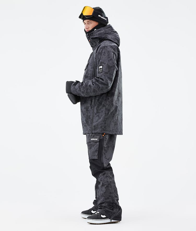 Montec Doom Snowboardjacka Herr Black Tiedye