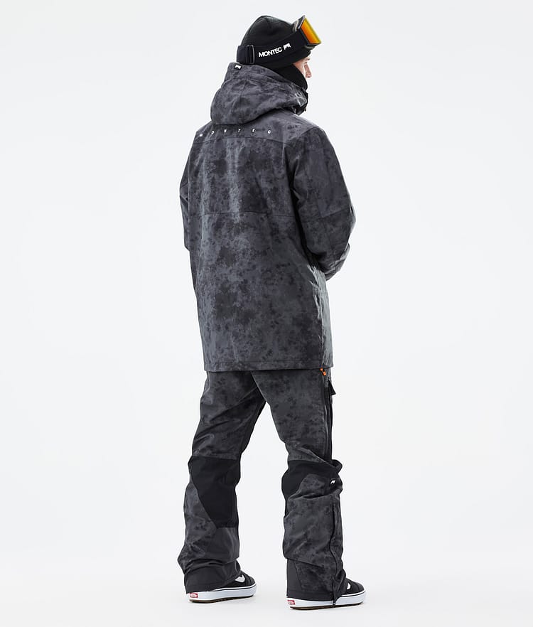 Montec Doom Snowboardjacka Herr Black Tiedye