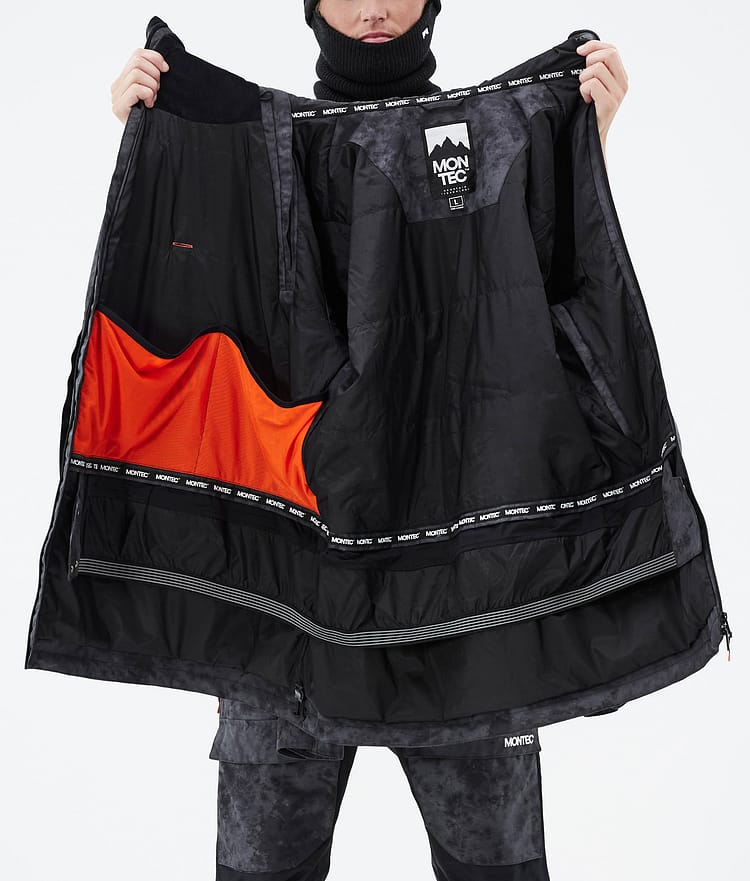 Montec Doom Snowboardjacka Herr Black Tiedye, Bild 11 av 11