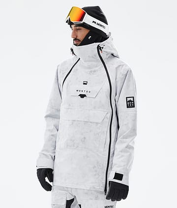 Montec Doom Skidjacka Man White Tiedye