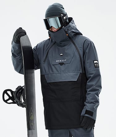 Montec Doom Snowboardjacka Man Metal Blue/Black Renewed