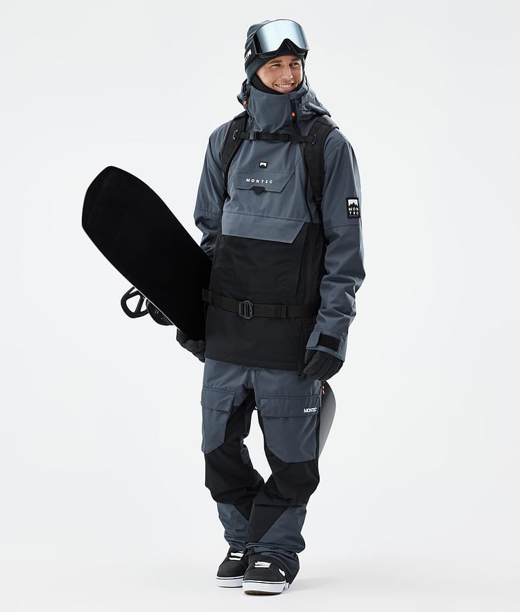 Montec Doom Snowboardjacka Herr Metal Blue/Black