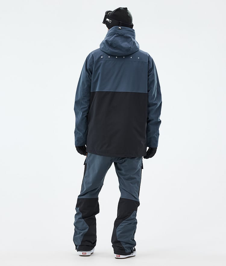 Montec Doom Snowboardjacka Herr Metal Blue/Black Renewed, Bild 5 av 11