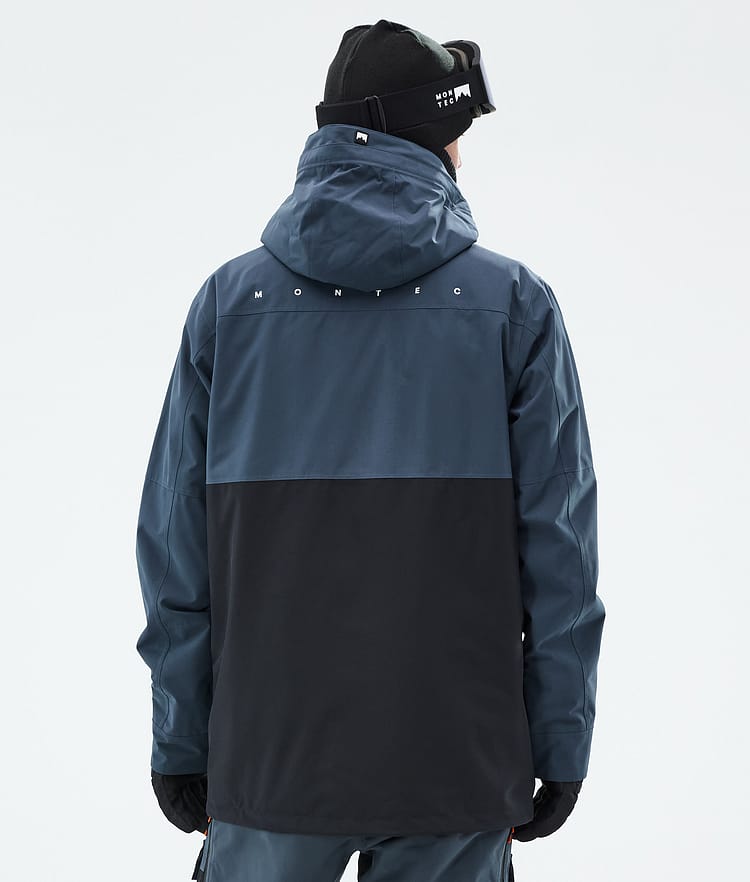 Montec Doom Snowboardjacka Herr Metal Blue/Black Renewed, Bild 7 av 11