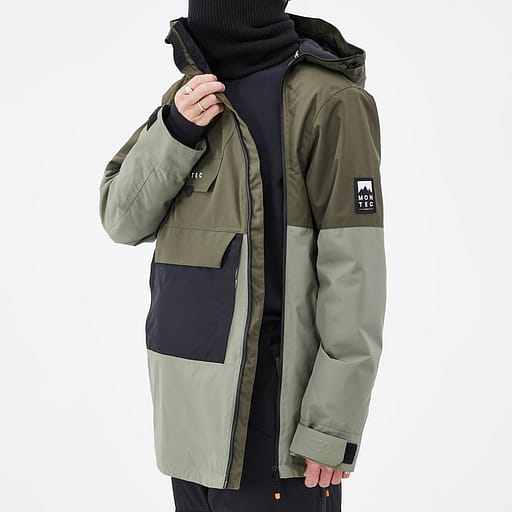 Asymmetrisk främre dragkedja med inre flik Huvudproduktbild,