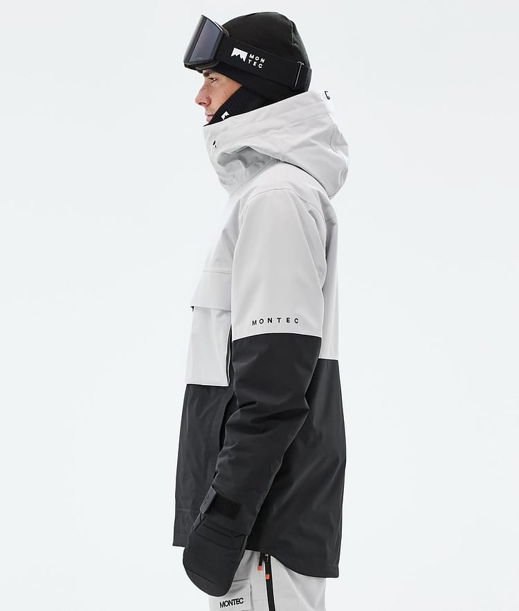 Montec Dune Snowboardjacka Herr Light Grey/Black, Bild 6 av 9