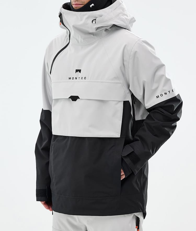 Montec Dune Snowboardjacka Herr Light Grey/Black, Bild 8 av 9