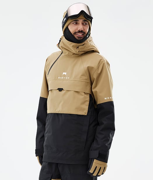 Montec Dune Skidjacka Herr Gold/Black