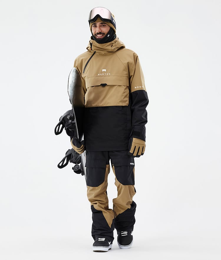 Montec Dune Snowboardjacka Herr Gold/Black, Bild 3 av 9