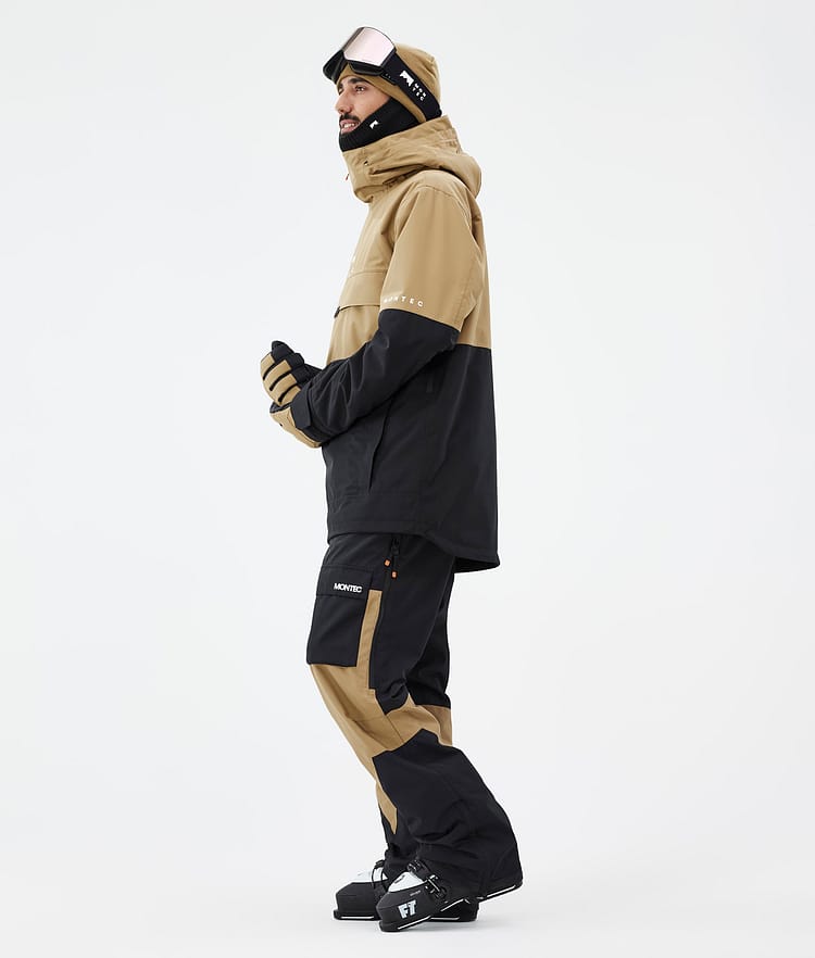 Montec Dune Skidjacka Herr Gold/Black