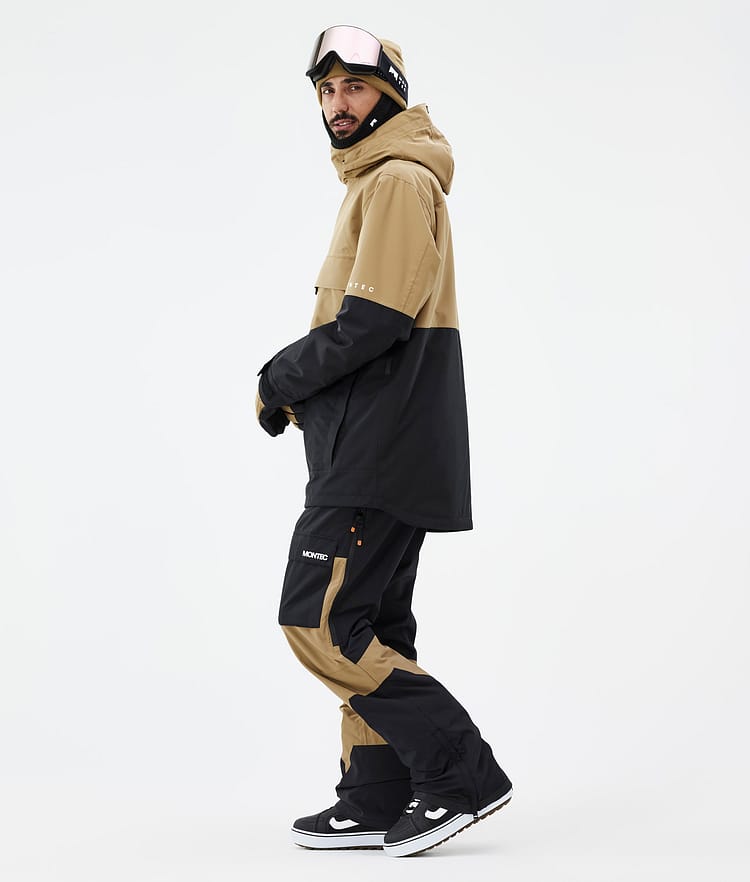 Montec Dune Snowboardjacka Herr Gold/Black, Bild 4 av 9