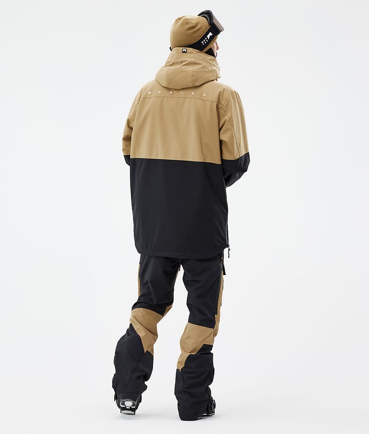 Montec Dune Skidjacka Herr Gold/Black