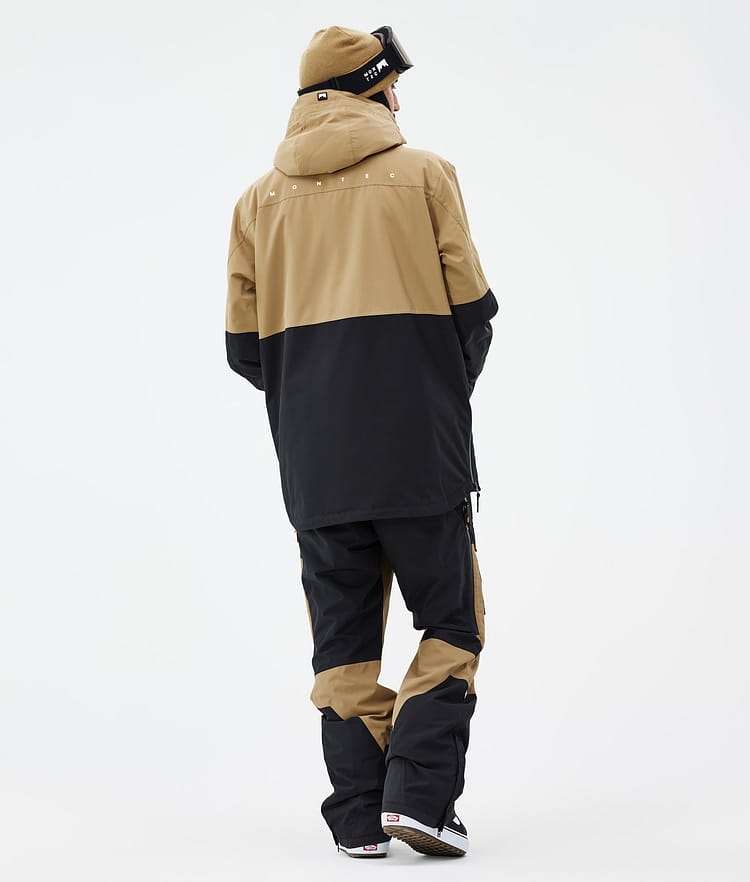 Montec Dune Snowboardjacka Herr Gold/Black, Bild 5 av 9
