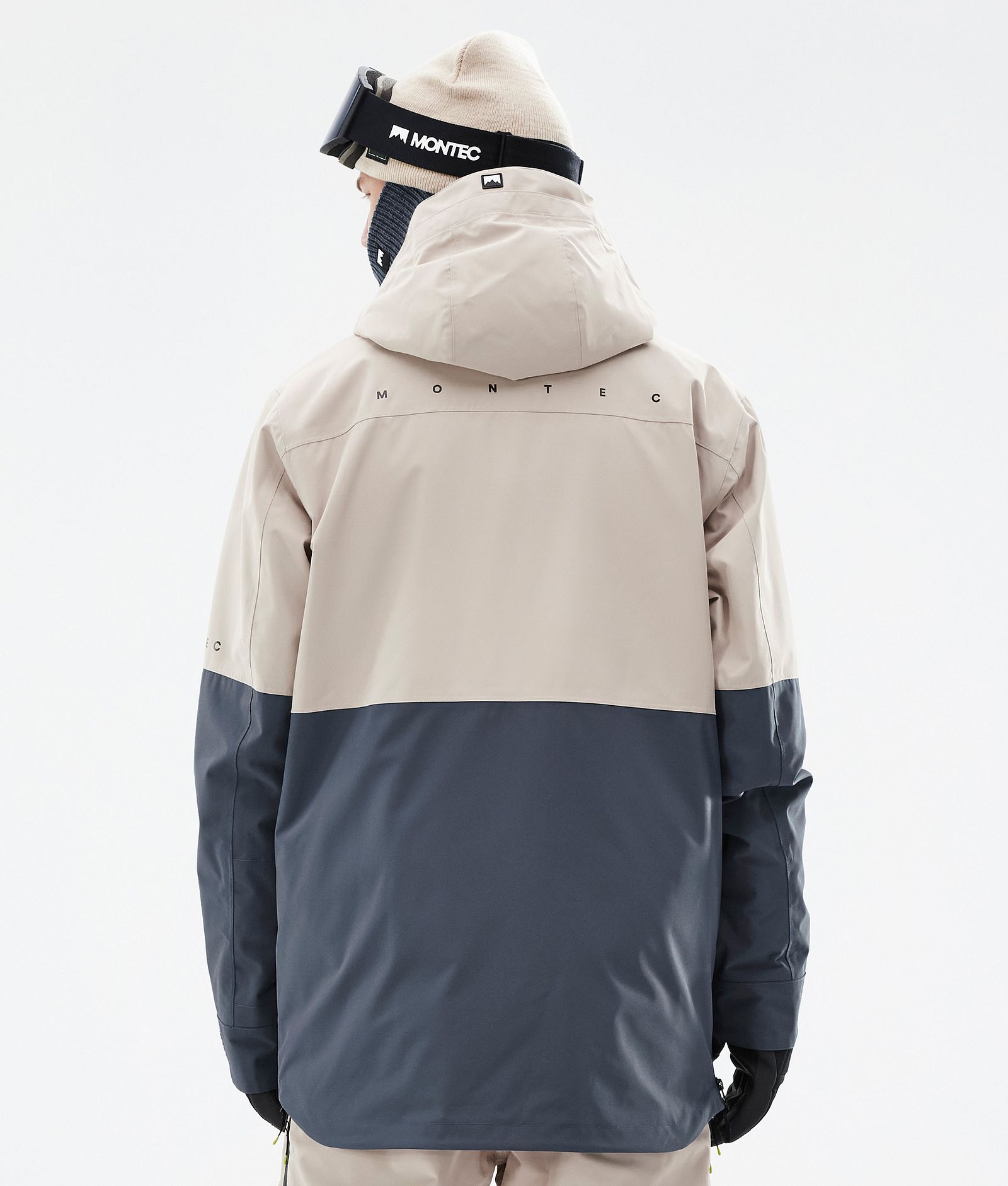 Montec Dune Snowboardjacka Herr Sand/Black/Metal Blue, Bild 8 av 10