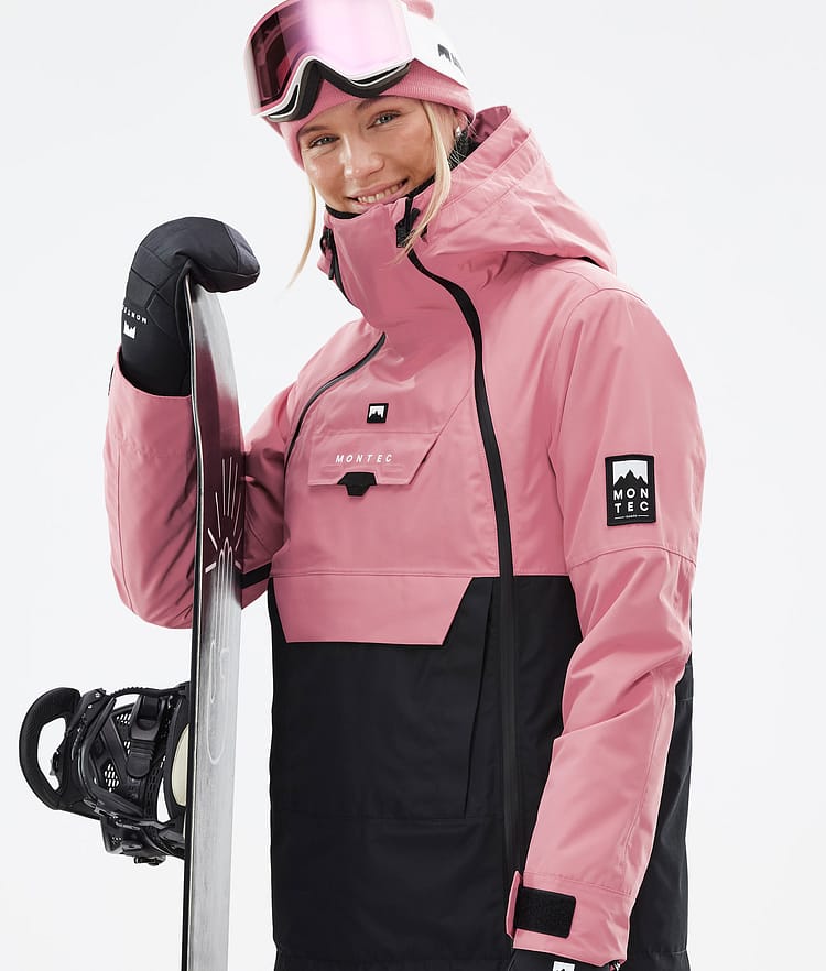 Montec Doom W Snowboardjacka Dam Pink/Black Renewed, Bild 2 av 11