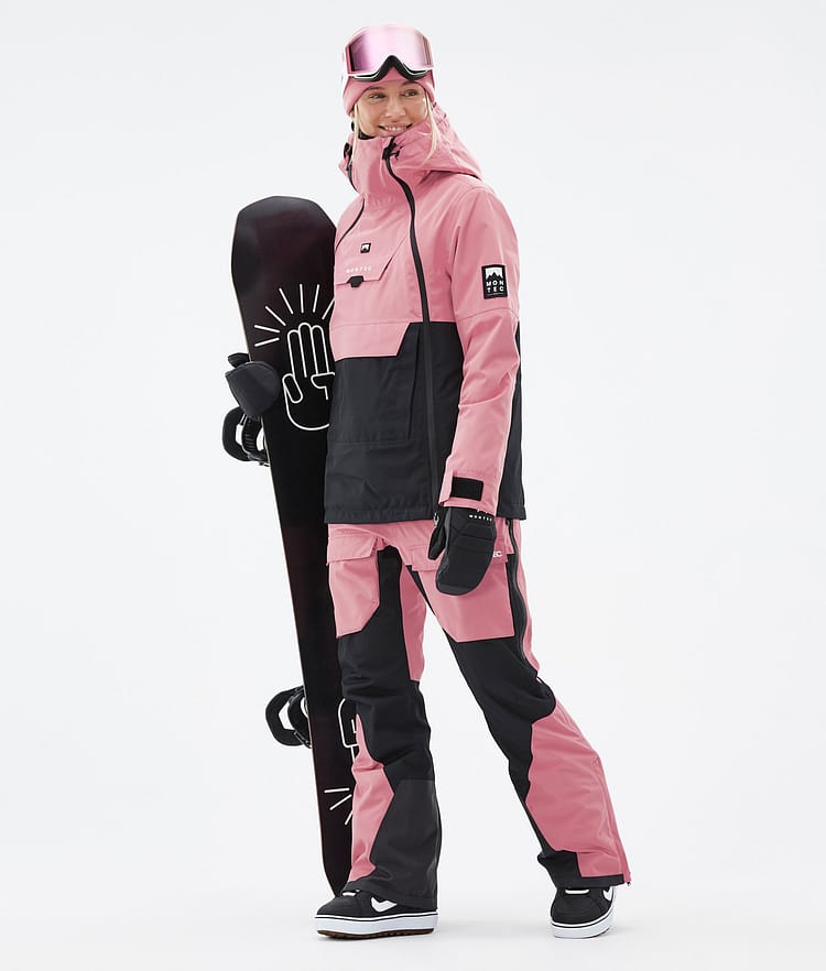 Montec Doom W Snowboardjacka Dam Pink/Black Renewed, Bild 3 av 11