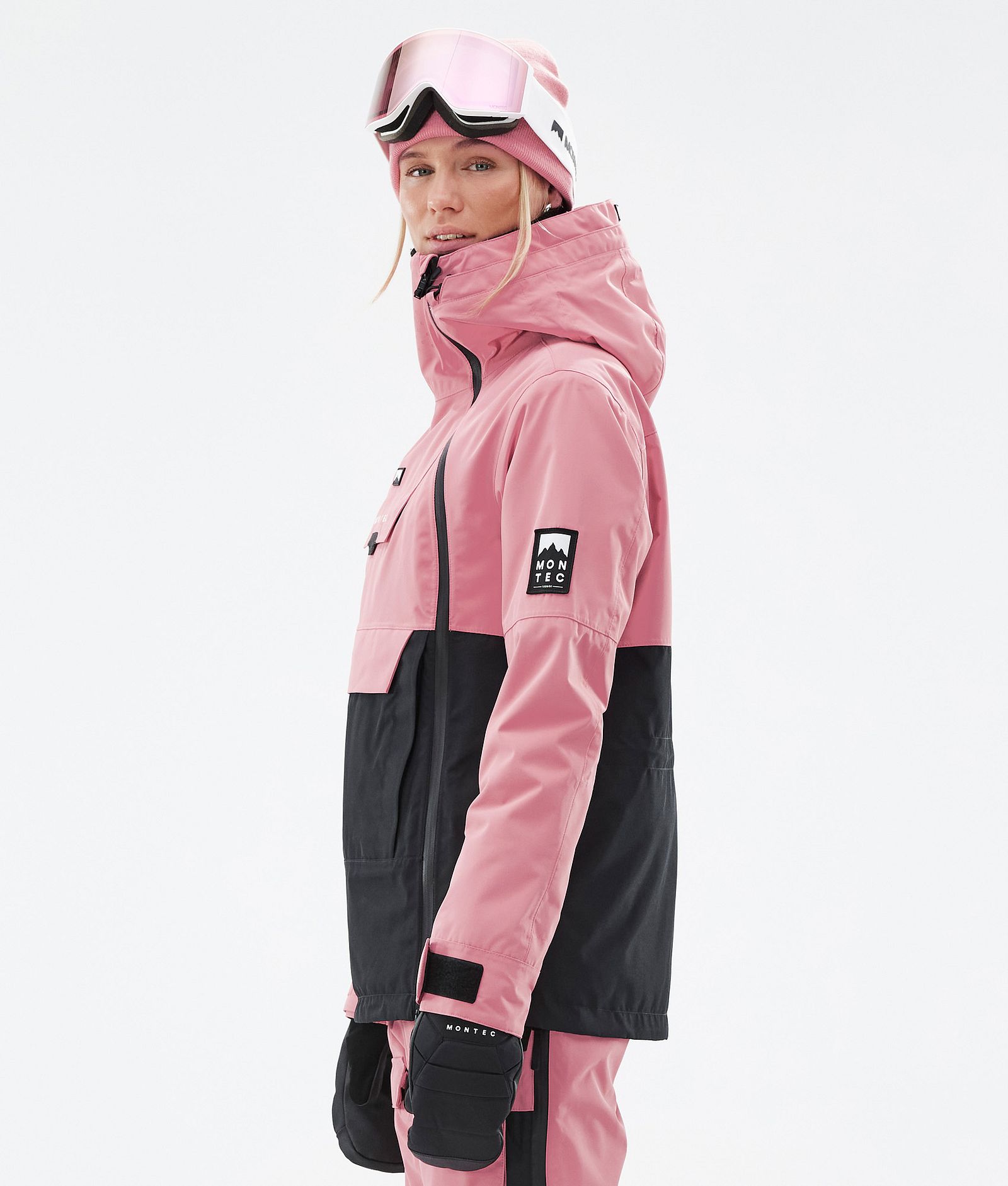 Montec Doom W Snowboardjacka Dam Pink/Black Renewed, Bild 6 av 11