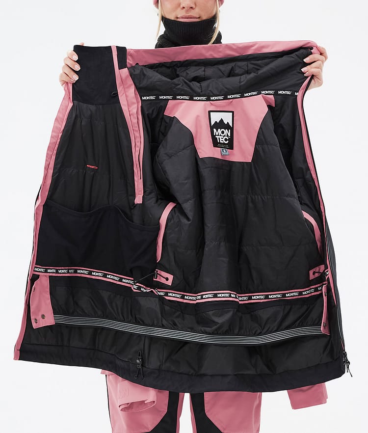 Montec Doom W Snowboardjacka Dam Pink/Black, Bild 11 av 11