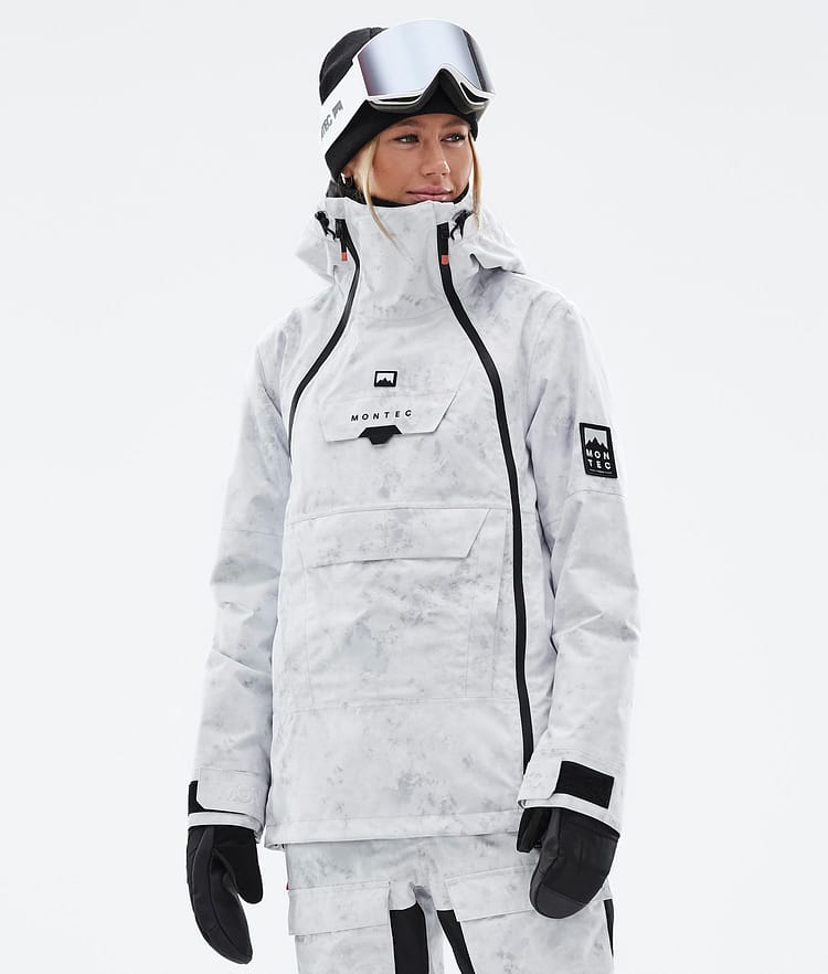 Montec Doom W Snowboardjacka Dam White Tiedye Renewed, Bild 1 av 11