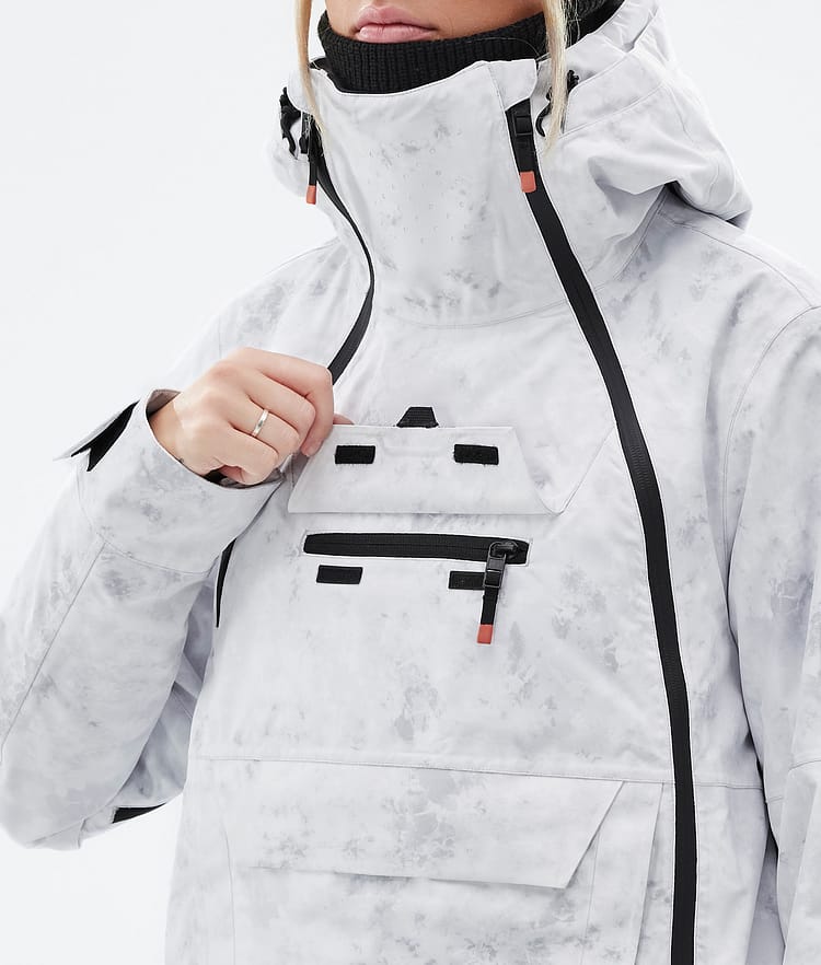 Montec Doom W Snowboardjacka Dam White Tiedye Renewed, Bild 10 av 11