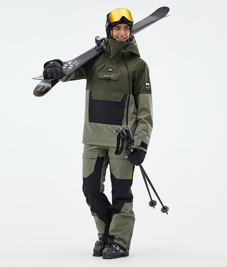 Montec Doom W Skidjacka Dam Olive Green/Black/Greenish, Bild 3 av 11