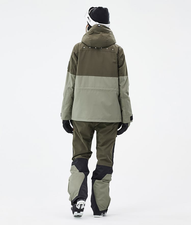 Montec Doom W Skidjacka Dam Olive Green/Black/Greenish