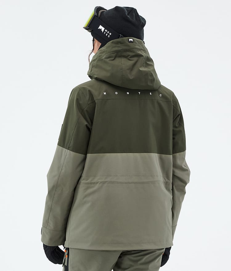 Montec Doom W Snowboardjacka Dam Olive Green/Black/Greenish Renewed, Bild 7 av 11