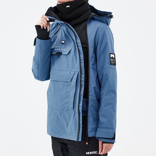 Asymmetrisk främre dragkedja med inre flik Huvudproduktbild,