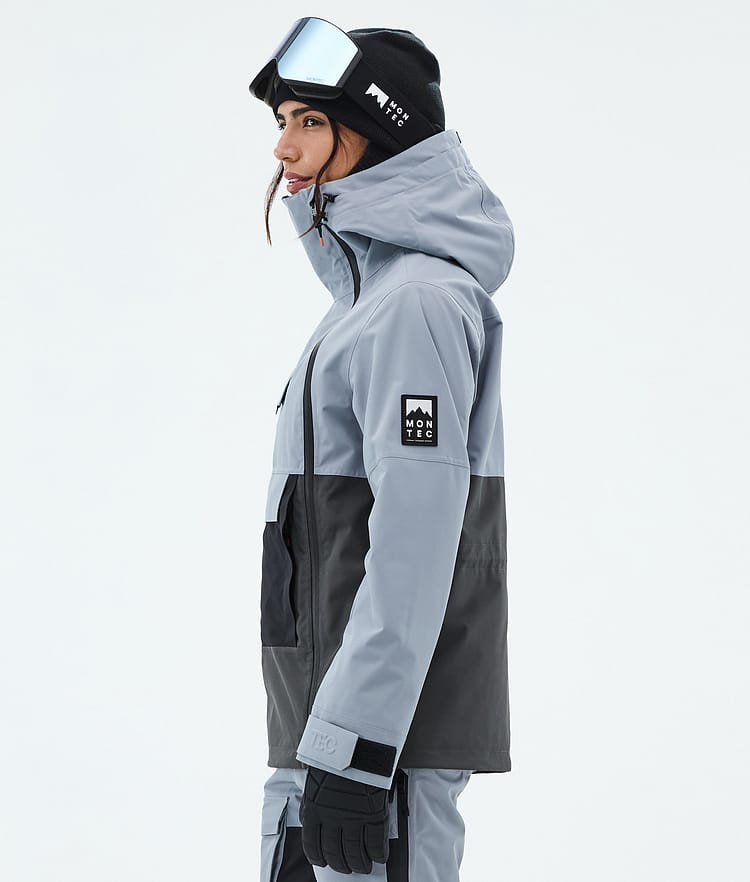 Montec Doom W Snowboardjacka Dam Soft Blue/Black/Phantom Renewed, Bild 6 av 11