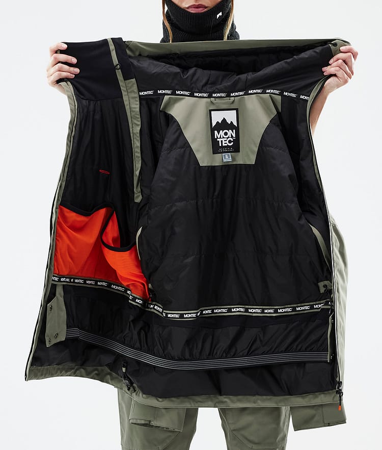 Montec Doom W Snowboardjacka Dam Greenish, Bild 11 av 11
