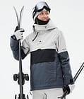 Montec Dune W Skidjacka Dam Light Grey/Black/Metal Blue, Bild 1 av 9