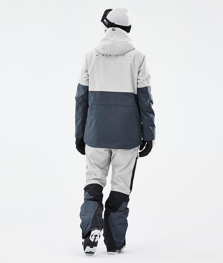 Montec Dune W Skidjacka Dam Light Grey/Black/Metal Blue, Bild 5 av 9