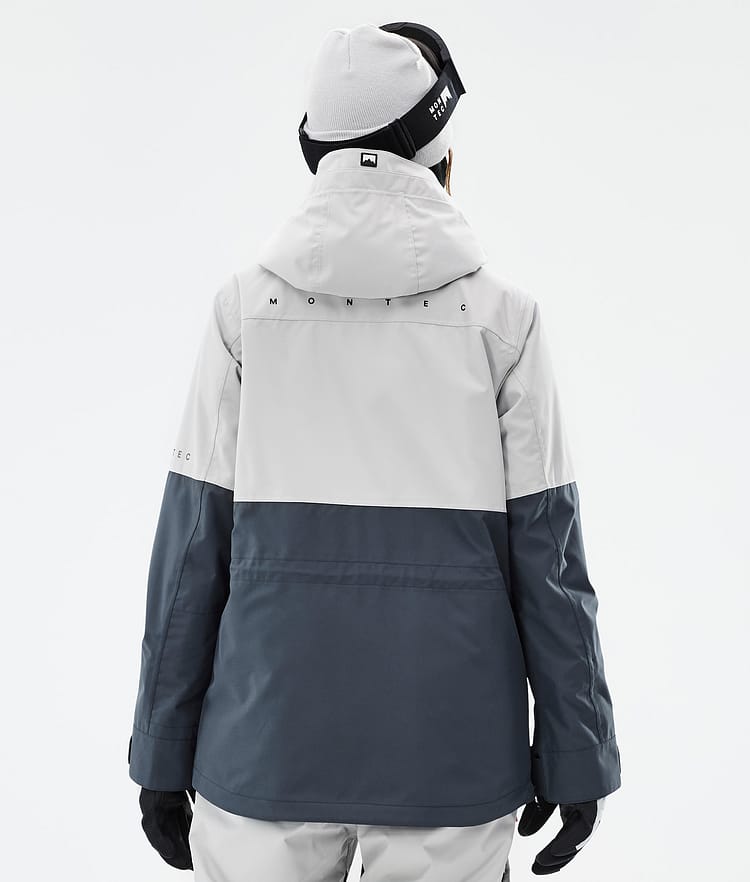 Montec Dune W Skidjacka Dam Light Grey/Black/Metal Blue, Bild 7 av 9