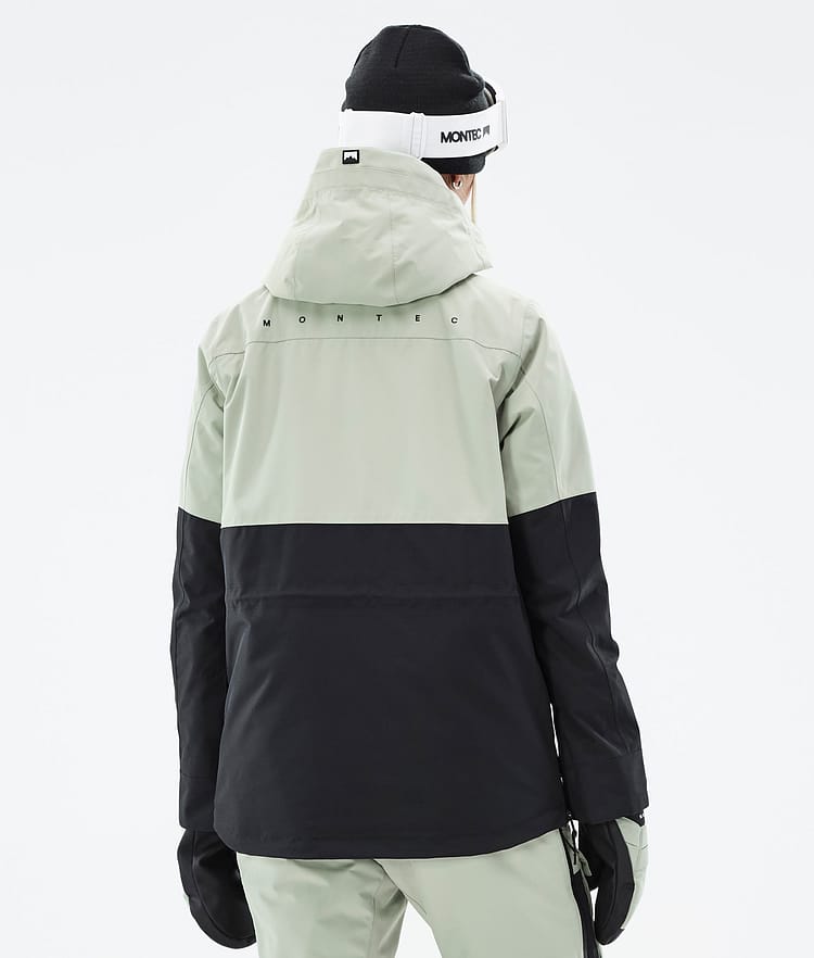 Montec Dune W Snowboardjacka Dam Soft Green/Black, Bild 7 av 9