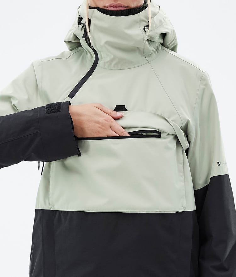 Montec Dune W Snowboardjacka Dam Soft Green/Black, Bild 9 av 9