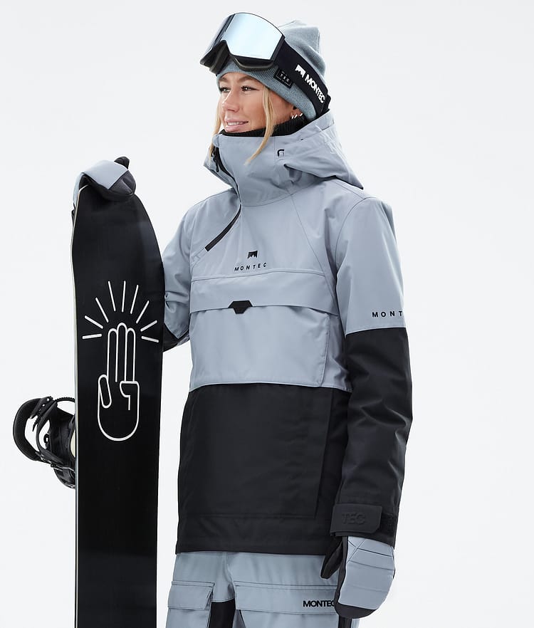 Montec Dune W Snowboardjacka Dam Soft Blue/Black