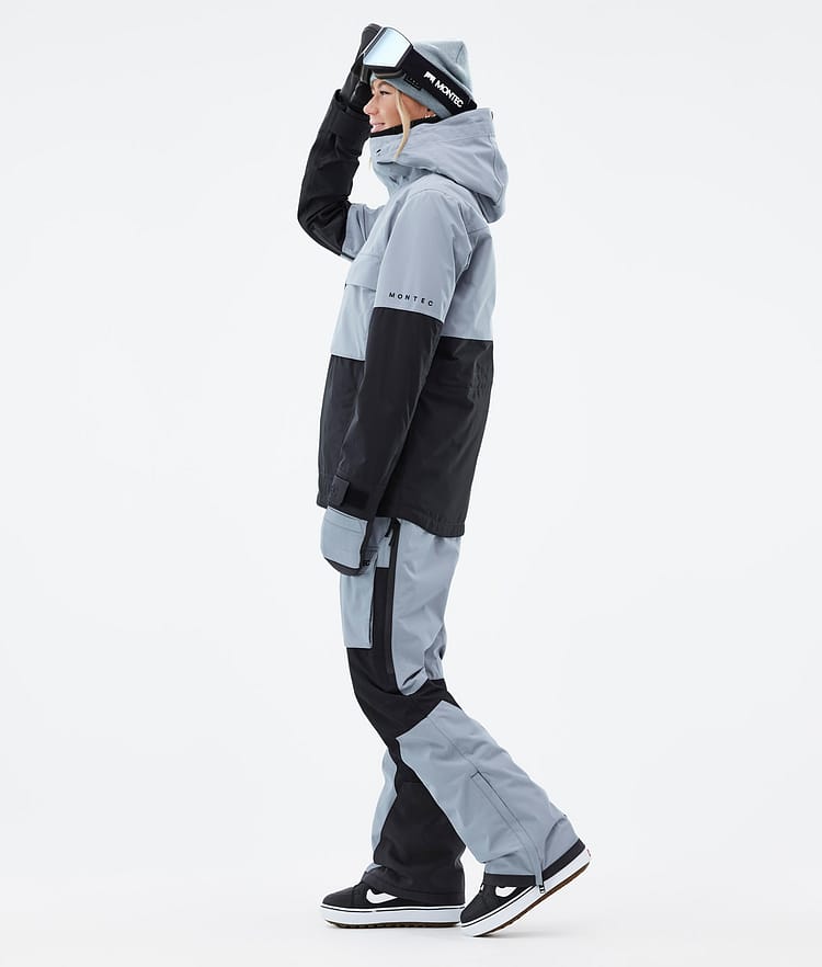 Montec Dune W Snowboardjacka Dam Soft Blue/Black Renewed, Bild 4 av 9