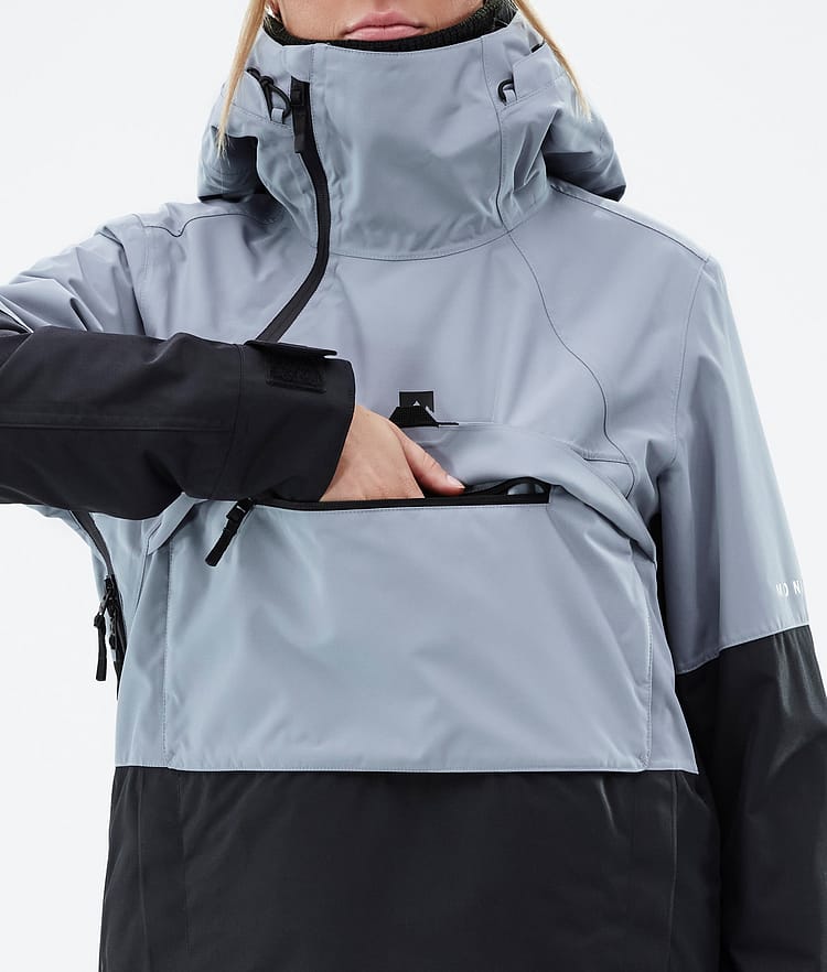 Montec Dune W Snowboardjacka Dam Soft Blue/Black Renewed, Bild 9 av 9