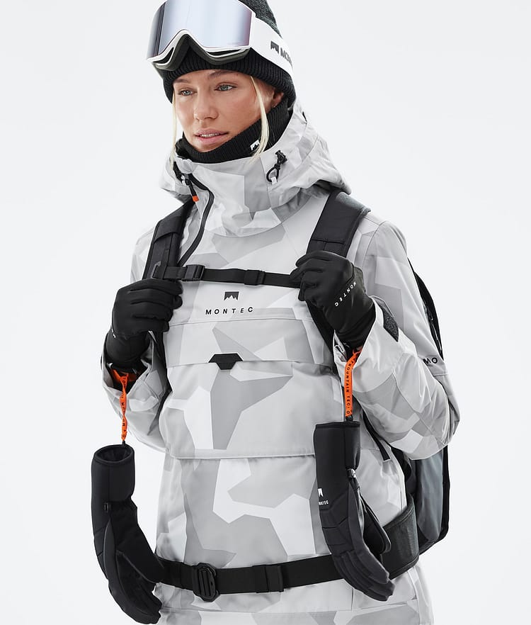 Montec Dune W Snowboardjacka Dam Snow Camo Renewed, Bild 2 av 9