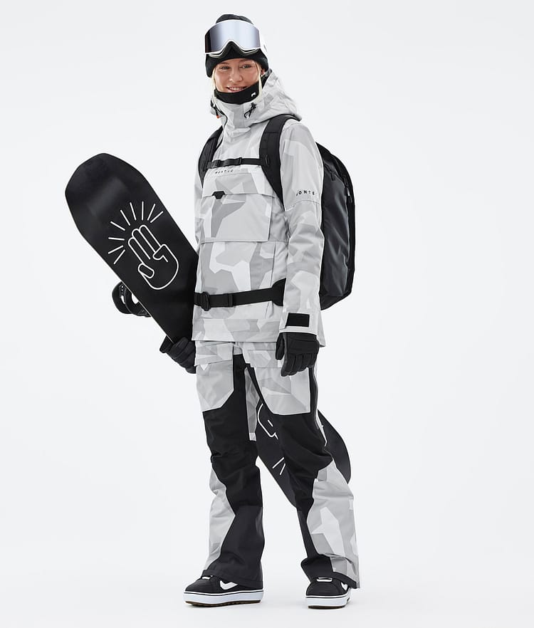 Montec Dune W Snowboardjacka Dam Snow Camo Renewed, Bild 3 av 9