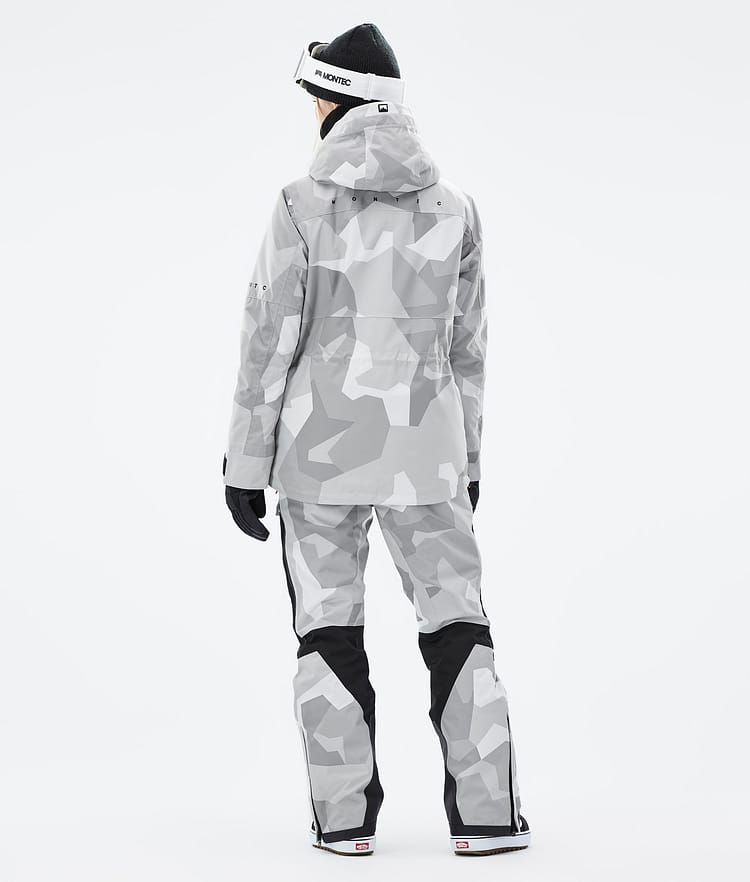 Montec Dune W Snowboardjacka Dam Snow Camo Renewed, Bild 5 av 9