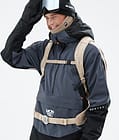 Montec Apex Snowboardjacka Herr Metal Blue/Black/Sand, Bild 2 av 10