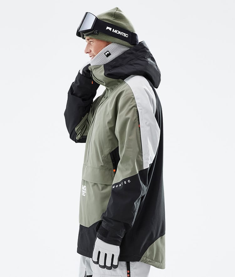 Montec Apex Snowboardjacka Herr Greenish/Black/Light Grey