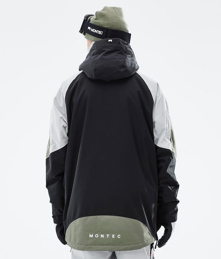 Montec Apex Snowboardjacka Herr Greenish/Black/Light Grey