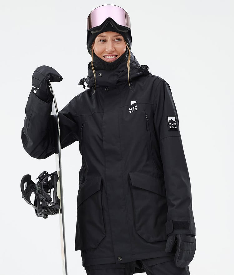 Montec Virago W Snowboardjacka Dam Black, Bild 1 av 10