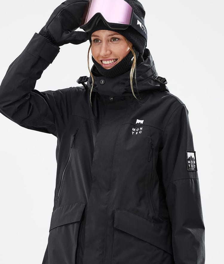 Montec Virago W Snowboardjacka Dam Black, Bild 2 av 10